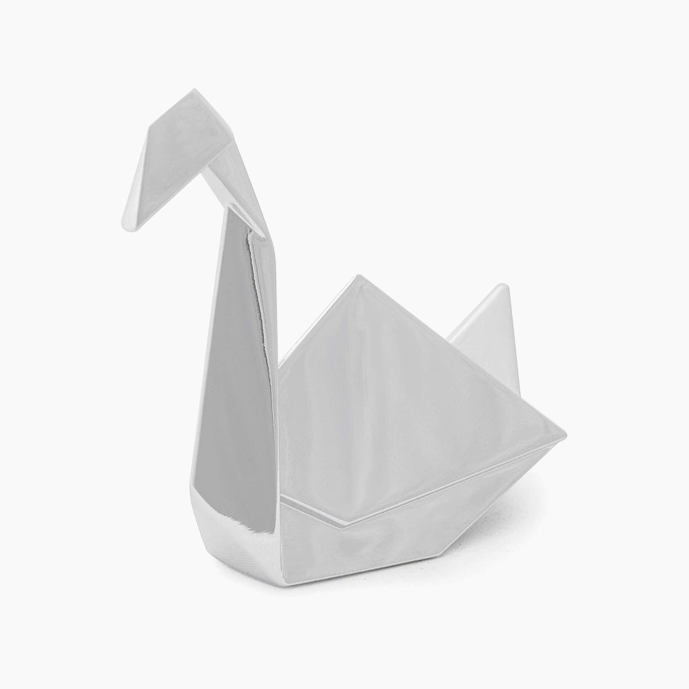 Origami Swan Ring Holder
