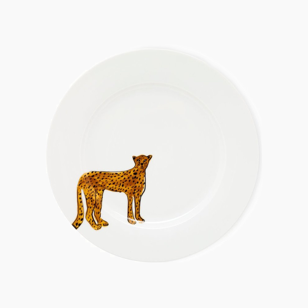 Cheetah Dinner Plate 27cm