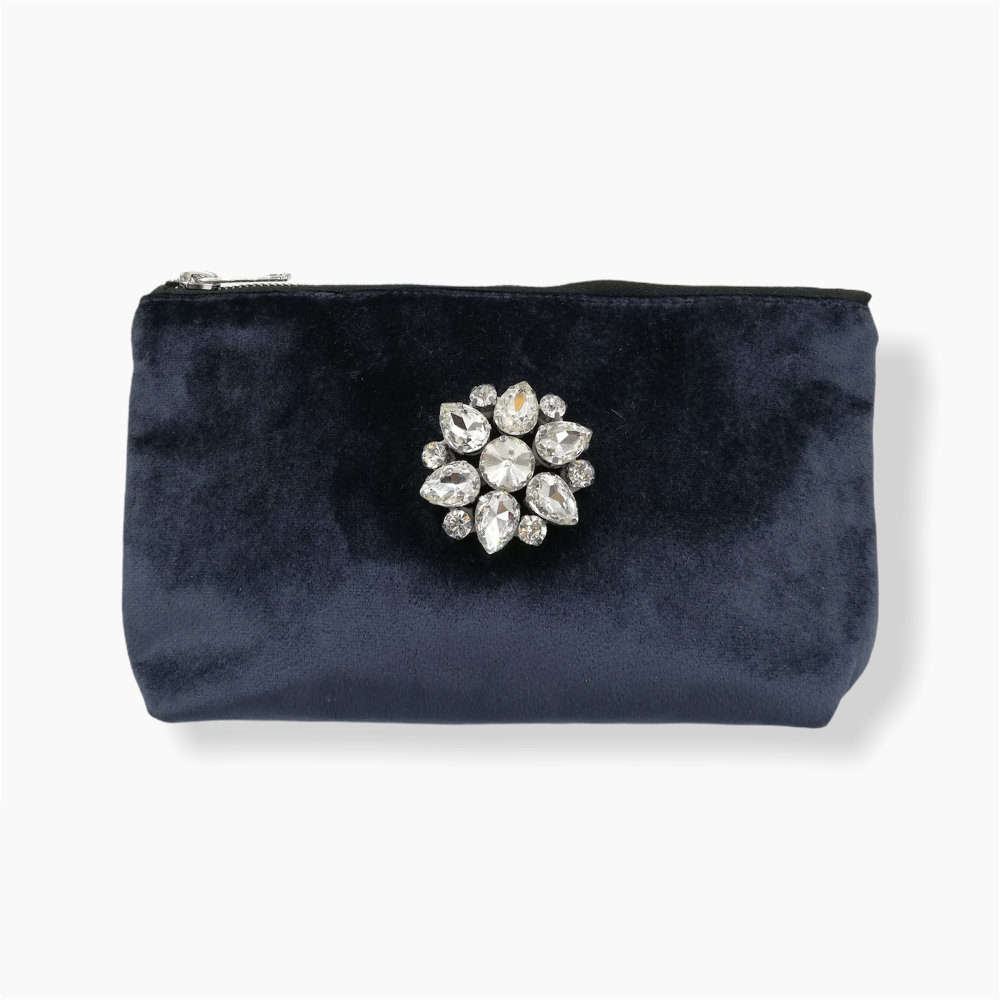 Black Handbag with Jewels