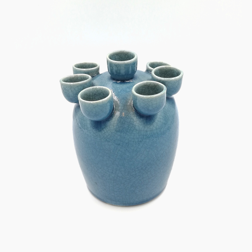 Ceramic Candle Holder (holds 8 candles)